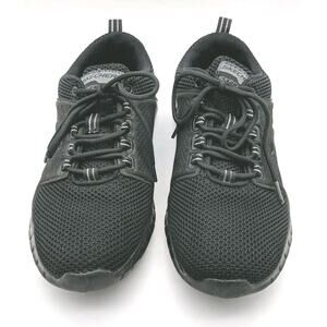 Skechers Shoes Mens US 8.5 Black Relaxed Fit Air Cooled Memory Foam Sneakers